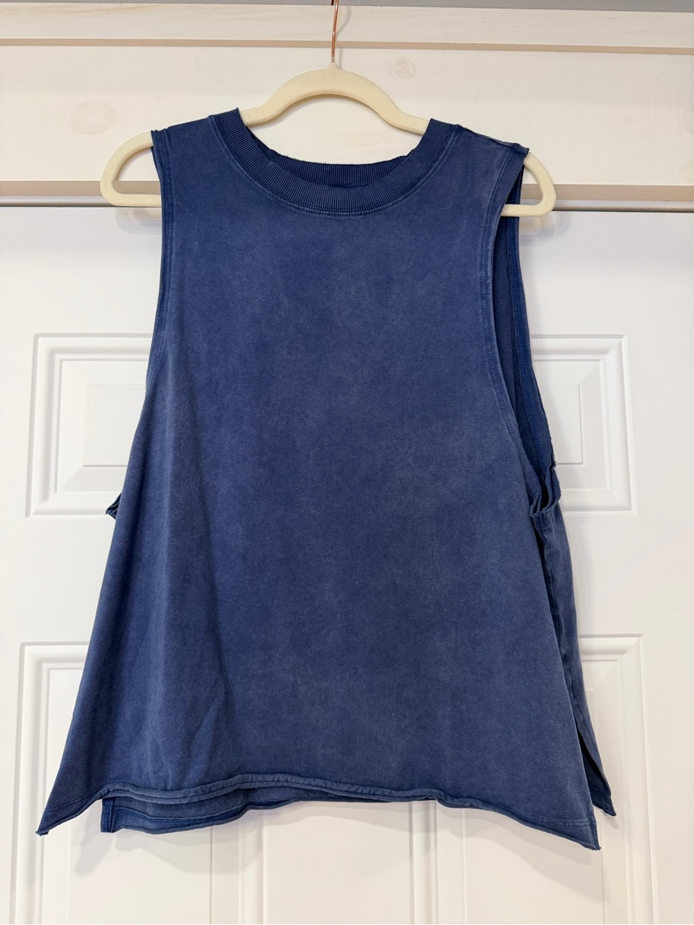 FP Movement by Free People Acid Washed Navy Muscle Tank